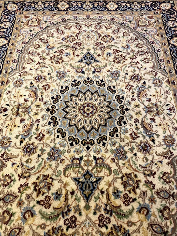 Pakistani - 6.4 x 4.1- Persian Design Double Knot Carpet - Imam Carpets - Online Shop