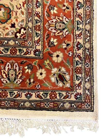 Pakistani - 7.11 x 4.11- Persian Design Double Knot Carpet - Imam Carpets - Online Shop