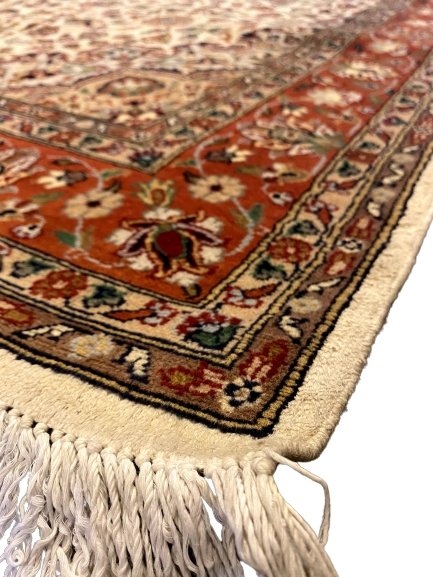 Pakistani - 7.11 x 4.11- Persian Design Double Knot Carpet - Imam Carpets - Online Shop