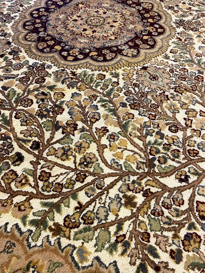 Pakistani - 9.3 x 6.1- Persian Design Double Knot Carpet - Imam Carpets - Online Shop