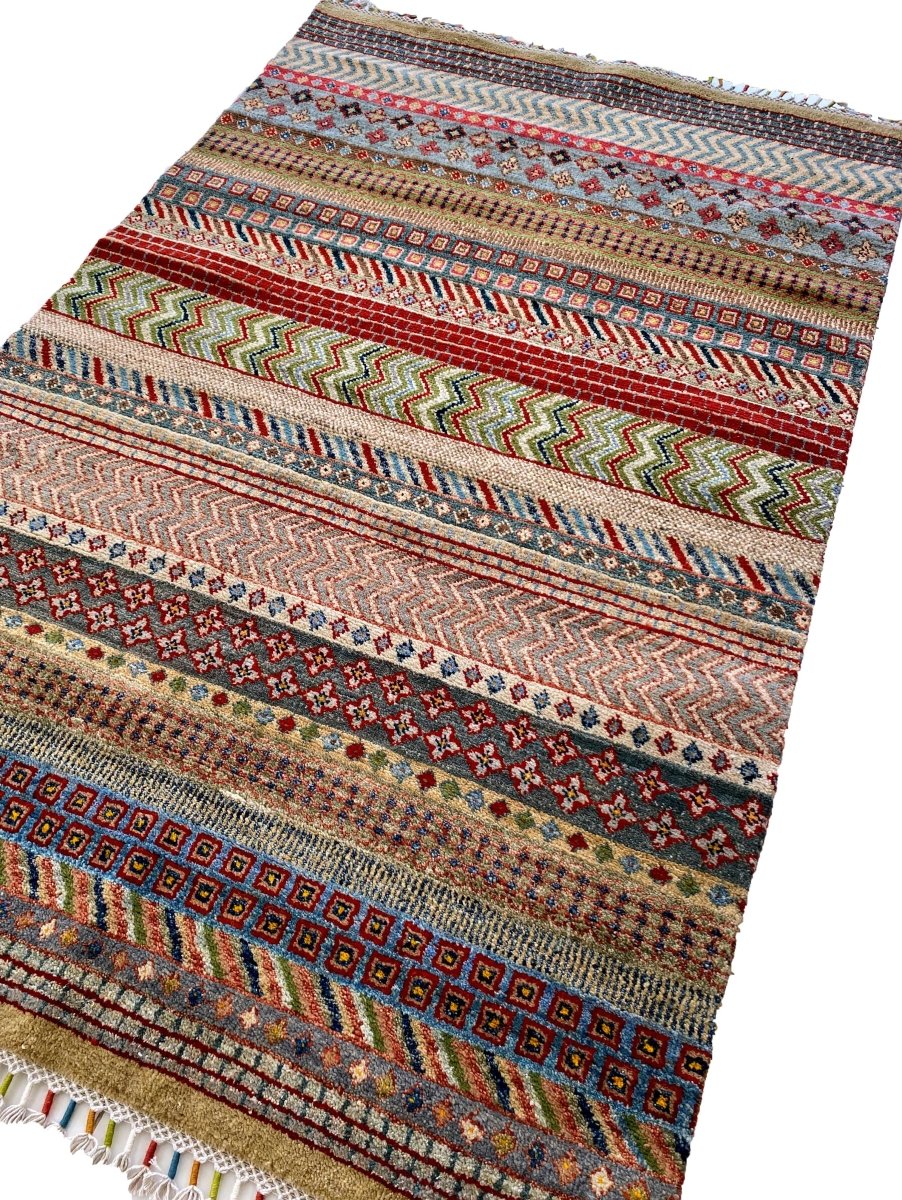 Persian Gabbeh - Size: 6.3 x 4.2 - Imam Carpets Online Store