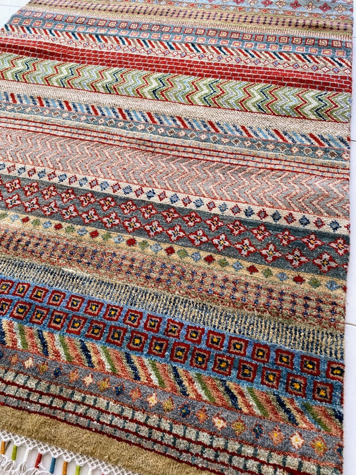 Persian Gabbeh - Size: 6.3 x 4.2 - Imam Carpets Online Store