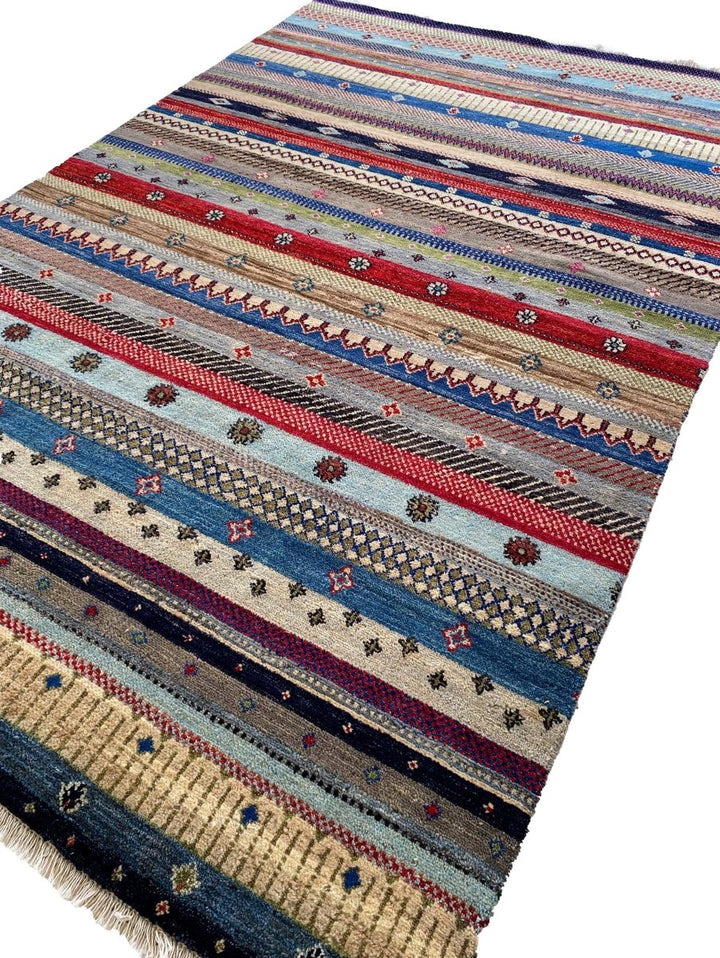 Persian Gabbeh - Size: 8.3 x 5.7 - Imam Carpets Online Store