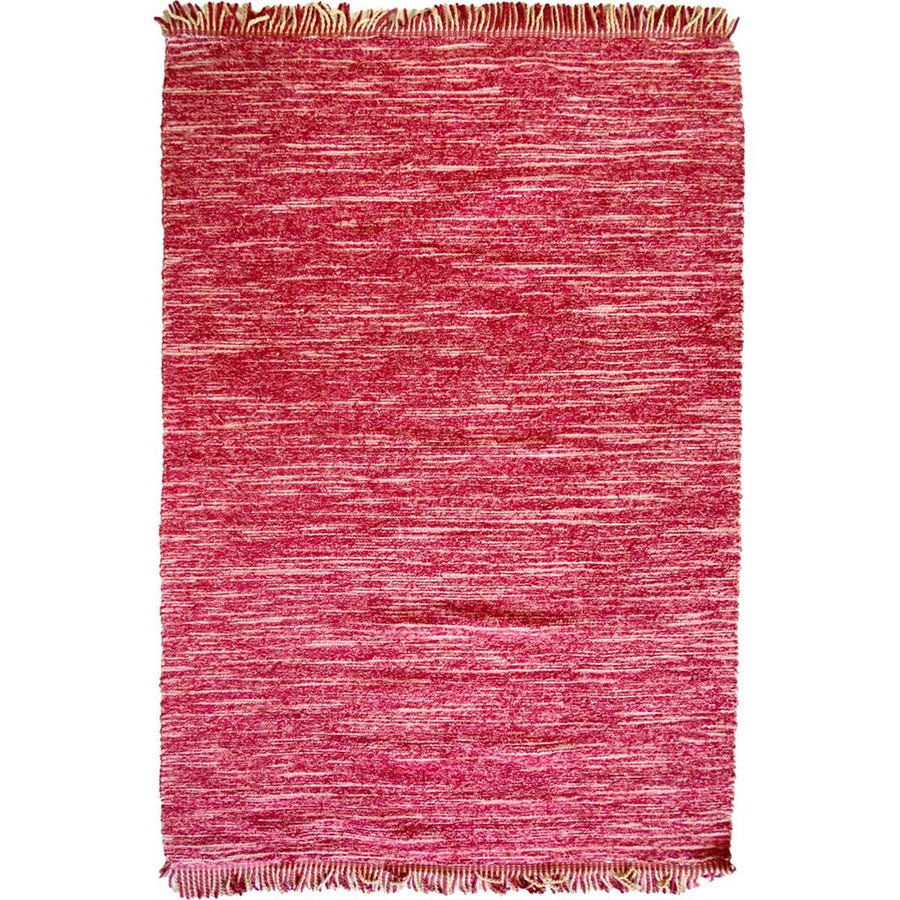 Pink Stripes Rug - Size: 6.8 x 4.7 - Imam Carpets Online Store