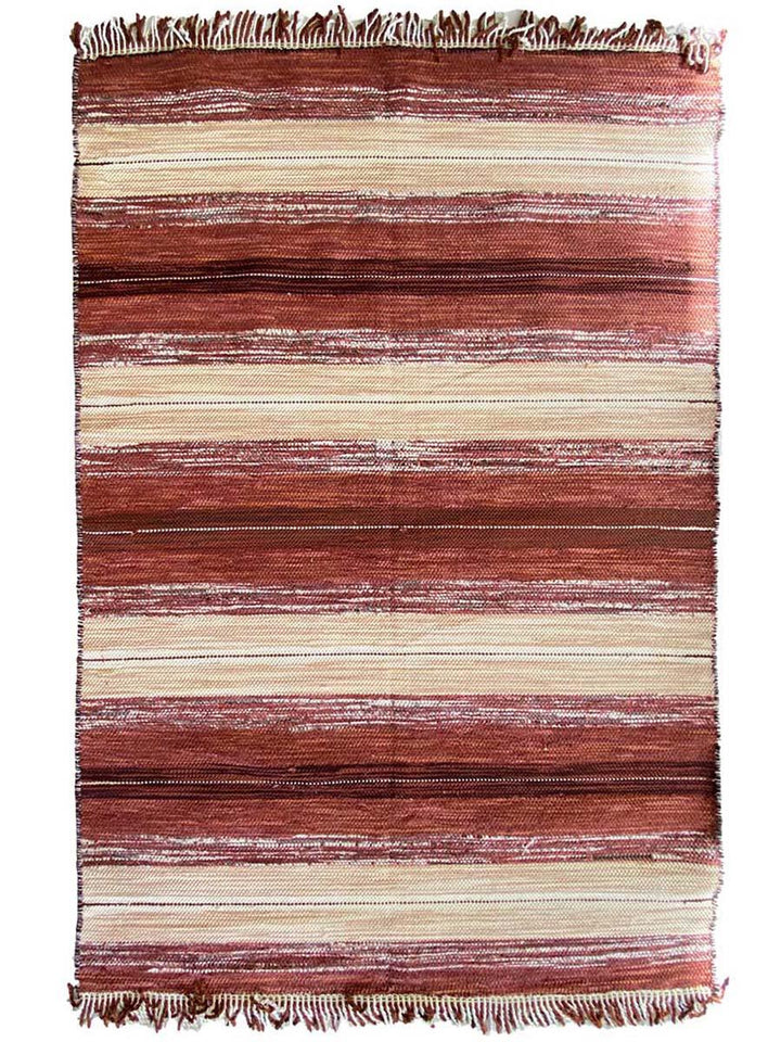 Red Abstract Rug - Size: 6.10 x 5 - Imam Carpet Co