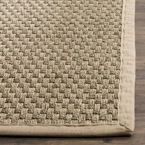 Seagrass Natural Rug - Size: 5.11 x 4.1 - Imam Carpet Co. Home