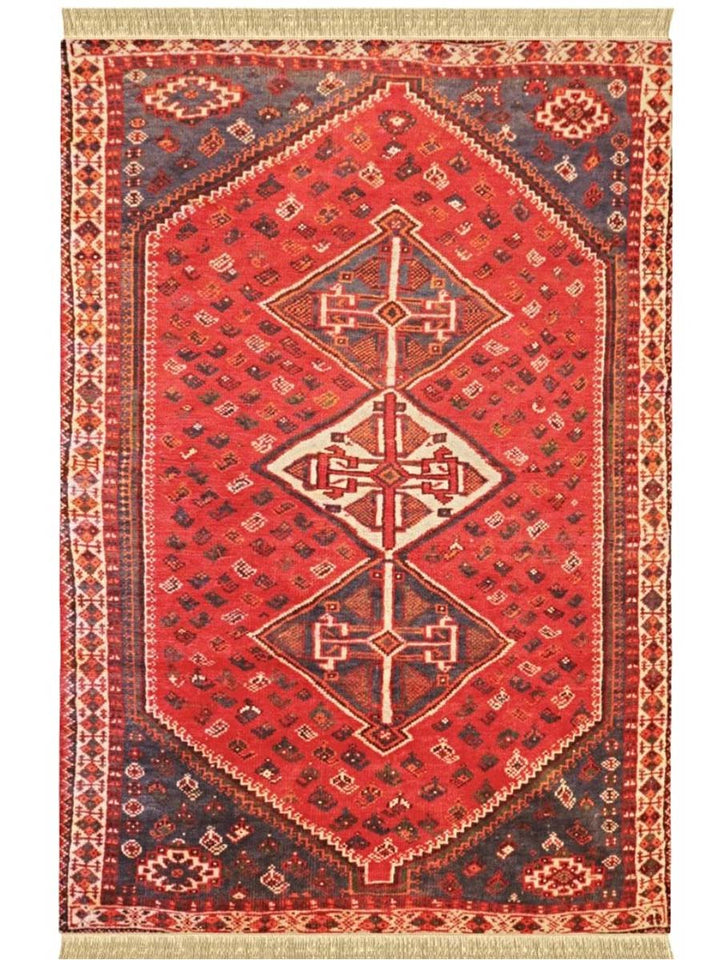 Shirazi Persian Tribal Rug - Size: 7.8 x 4.11 - Imam Carpet Co