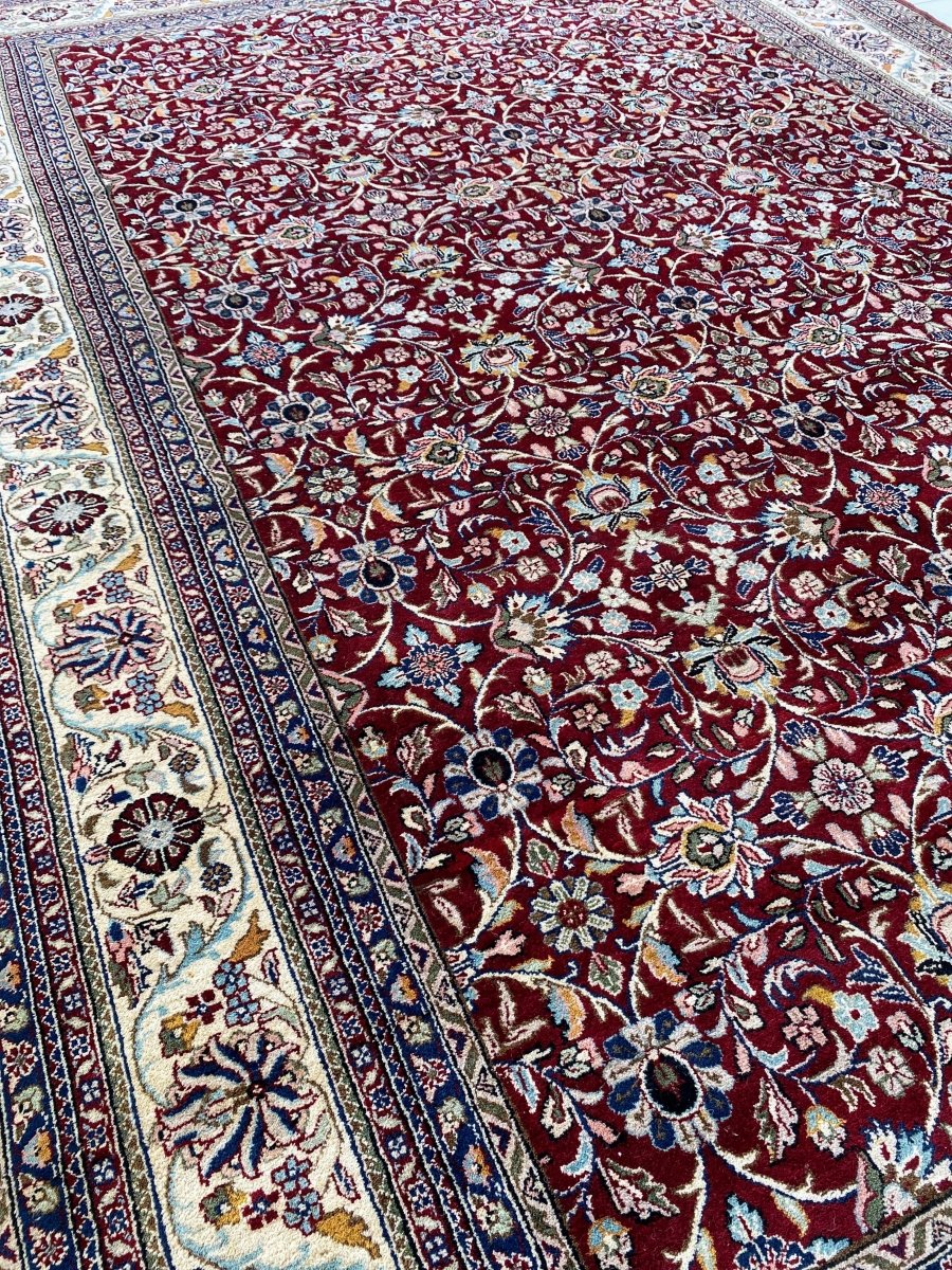 Signature Persian Isfahan Rug - Size: 10.11 x 7.7 - Imam Carpets Online Store