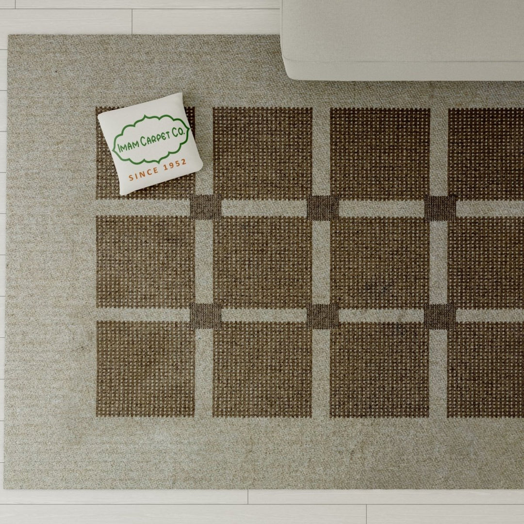 Sisal Modern Indoor/Outdoor Rug - Size: 7.7 x 5.6 - Imam Carpets - Online Shop