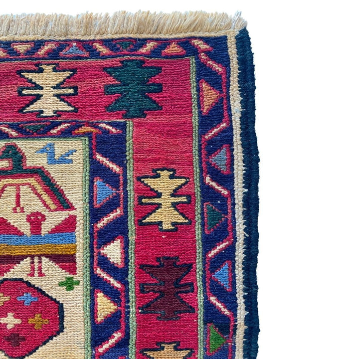 Sumak Kilim - Size: 4.4 x 3 - Imam Carpets - Online Shop