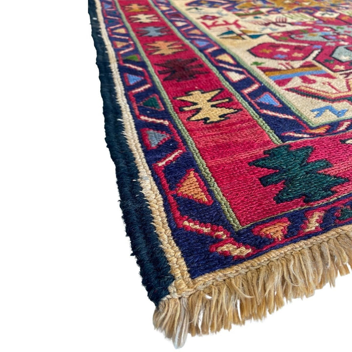 Sumak Kilim - Size: 4.4 x 3 - Imam Carpets - Online Shop