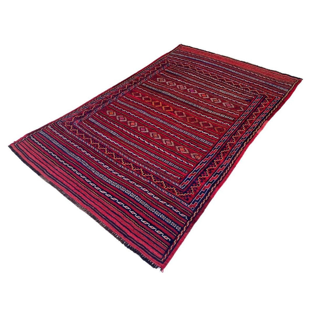 Sumak Kilim - Size: 6 x 3.9 - Imam Carpets - Online Shop