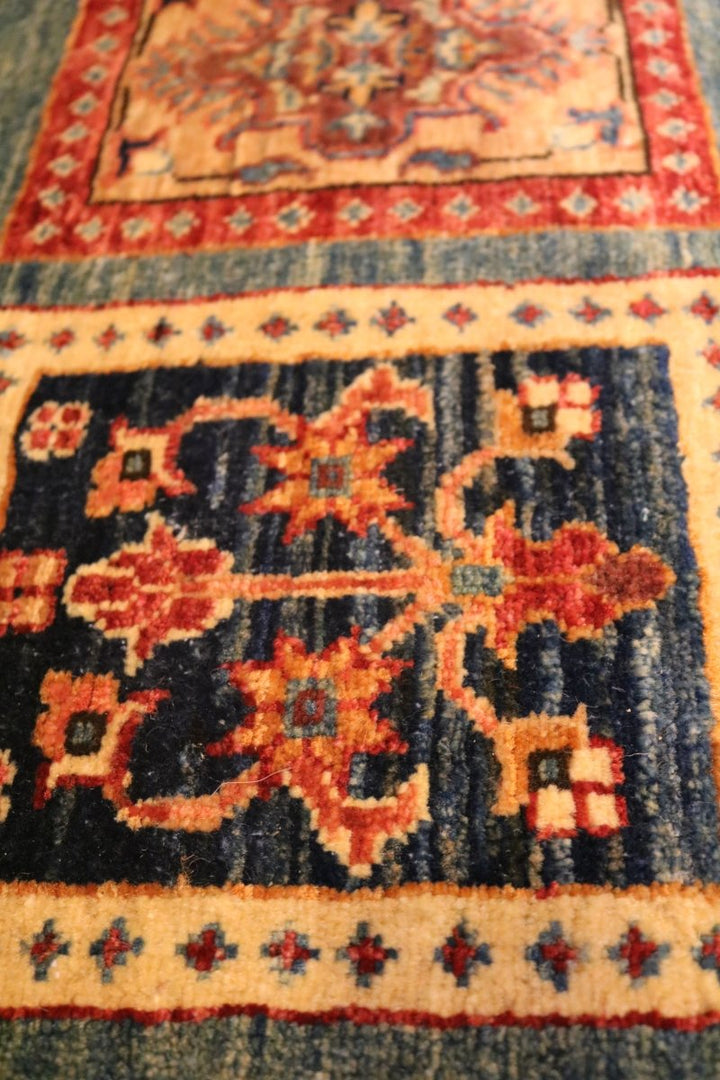 Super Kazak - 6.10 x 9.10 - Afghani Handmade Area Carpet - Imam Carpets - Online Shop