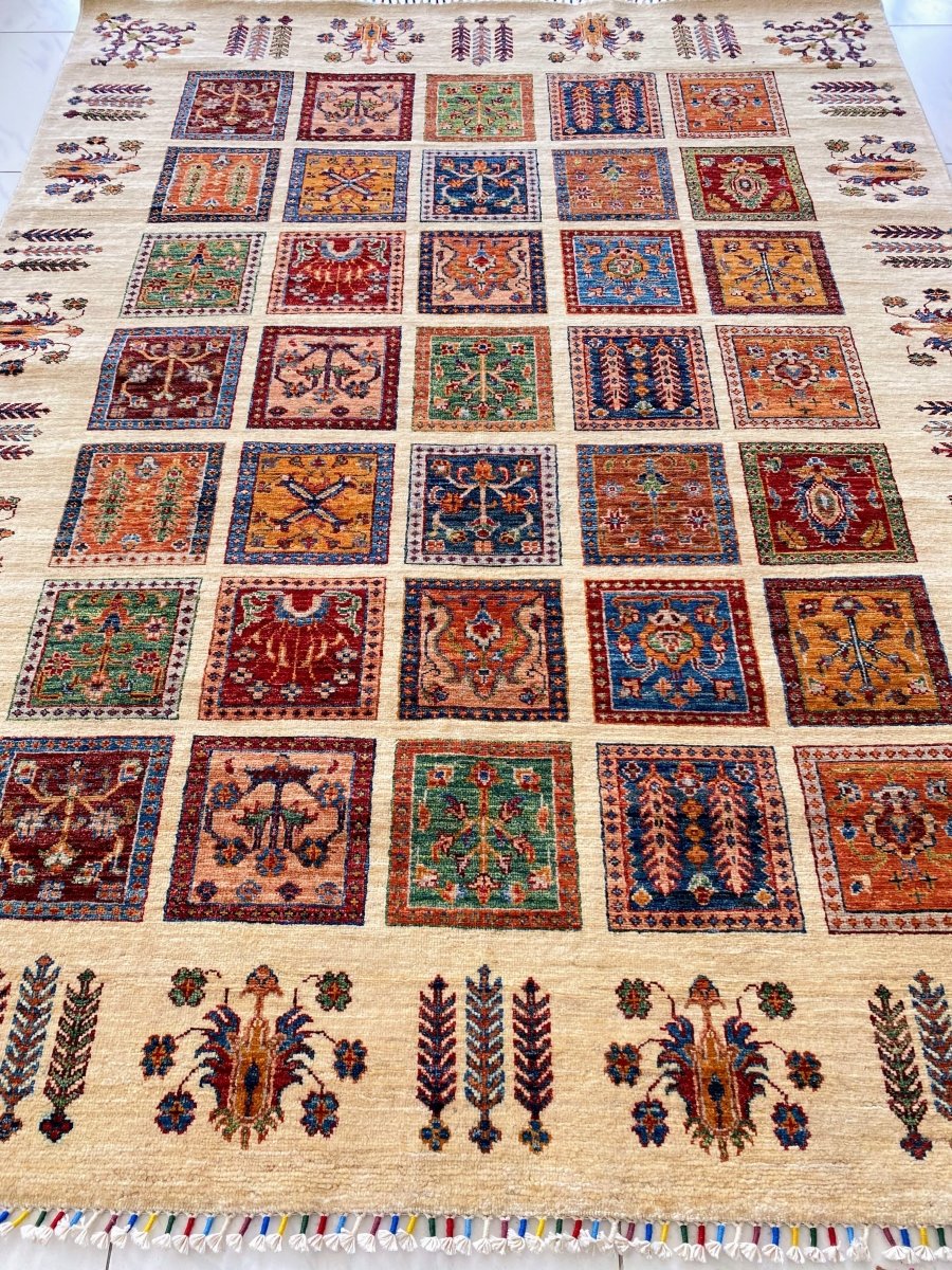 Super kazak Rug - Size: 7.9 x 5.10 - Imam Carpets Online Store