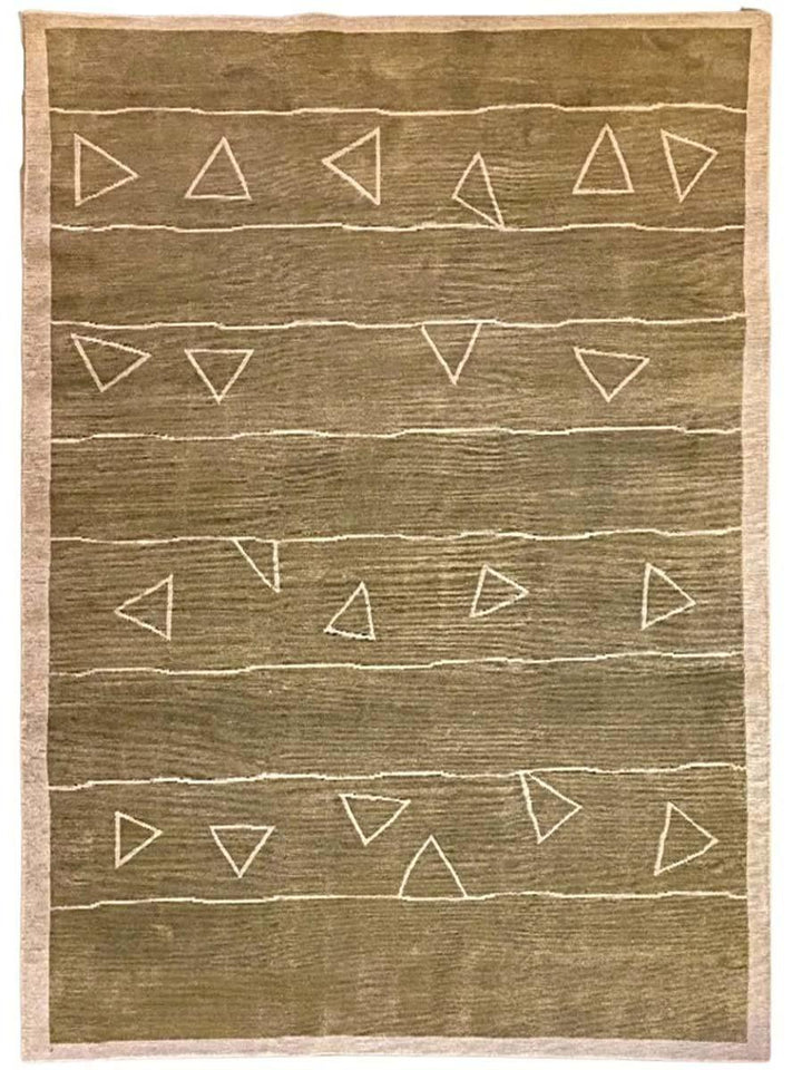 Triangle Gabbeh Rug - Size: 9.4 x 6.6 - Imam Carpet Co