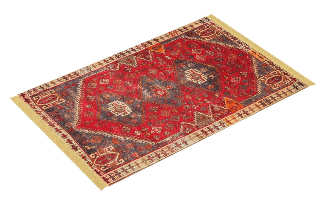 Tribal - 3.10 x 4.11 - Shirazi Persian Handmade Carpet - Imam Carpets - Online Shop