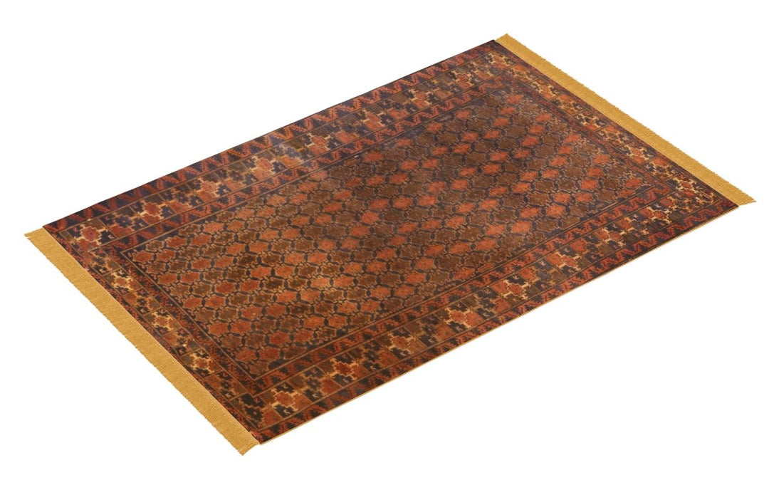 Tribal - 3.7 x 6.4 - Dukhtar Qazi Handmade Carpet - Imam Carpets - Online Shop