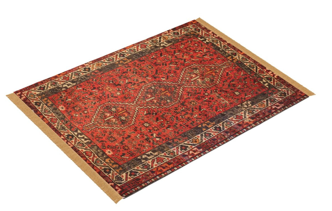 Tribal - 5.2 x 6.7 - Ghashgayi Handmade Carpet - Imam Carpets - Online Shop