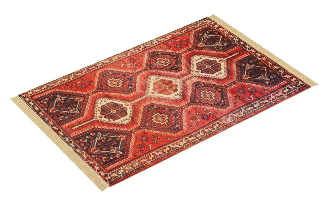 Tribal - 5.2 x 8 - Shirazi Persian Handmade Carpet - Imam Carpets - Online Shop