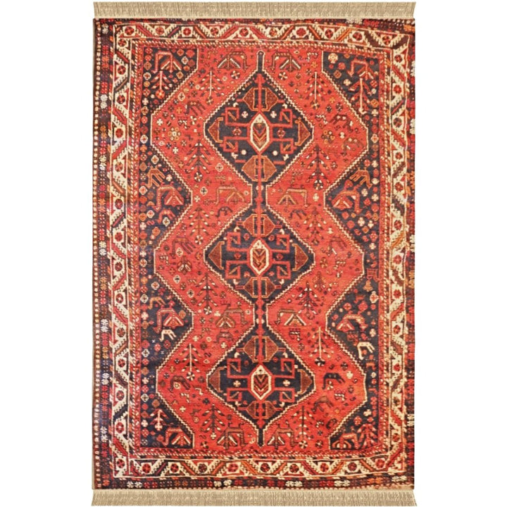 Tribal - 5.7 x 8.1 - Ghashgayi Handmade Carpet - Imam Carpets - Online Shop