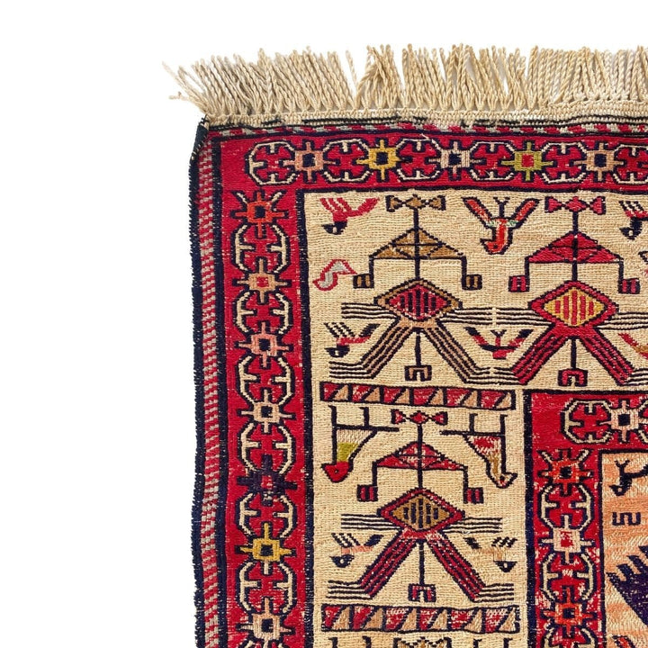 Turkish Sumak Kilim - Size: 5.11 x 4.2 - Imam Carpets - Online Shop