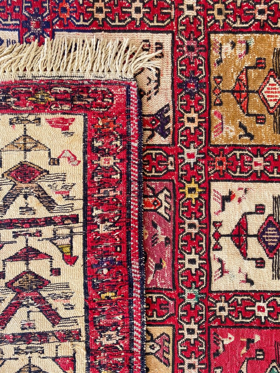 Turkish Sumak Kilim - Size: 5.11 x 4.2 - Imam Carpets - Online Shop