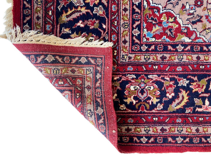 Vintage Kashan Rug - Size: 10.2 x 6.4 - Imam Carpet Co. Home