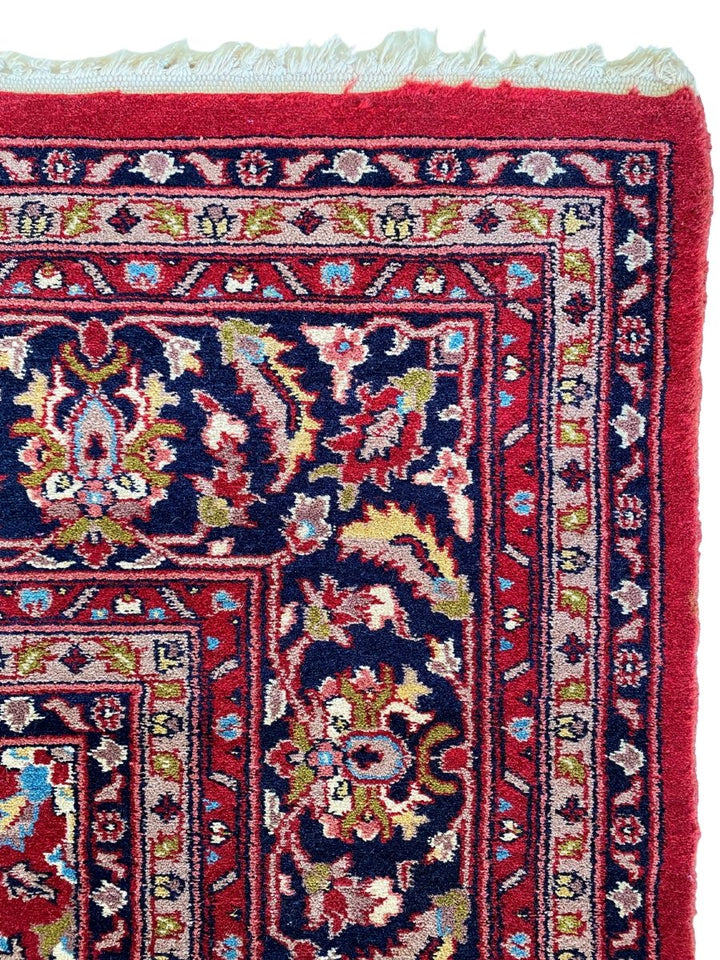 Vintage Kashan Rug - Size: 10.2 x 6.4 - Imam Carpet Co. Home
