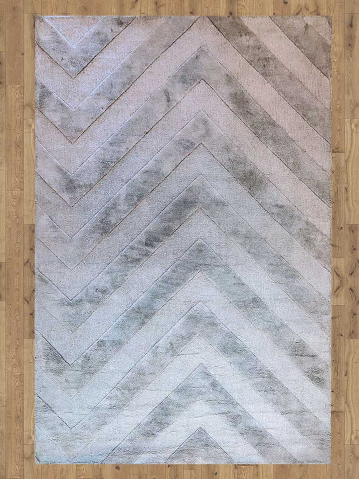 Zigzag Modern Rug - Size: 9.9 x 6.6 - Imam Carpets - Online Shop